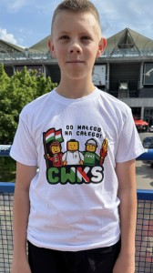 Koszulka dziecinna ,,od małego na całego,,