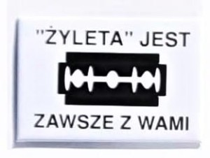 Magnes "Żyleta"  